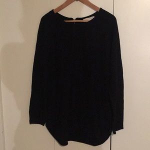 Michael Kors MK Black basics long sweater